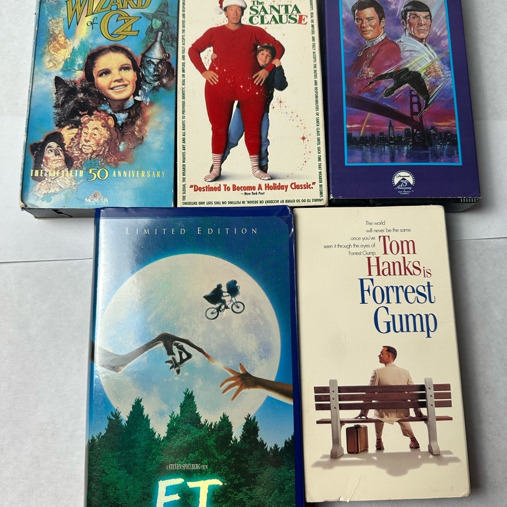Classic Movie VHS Collection